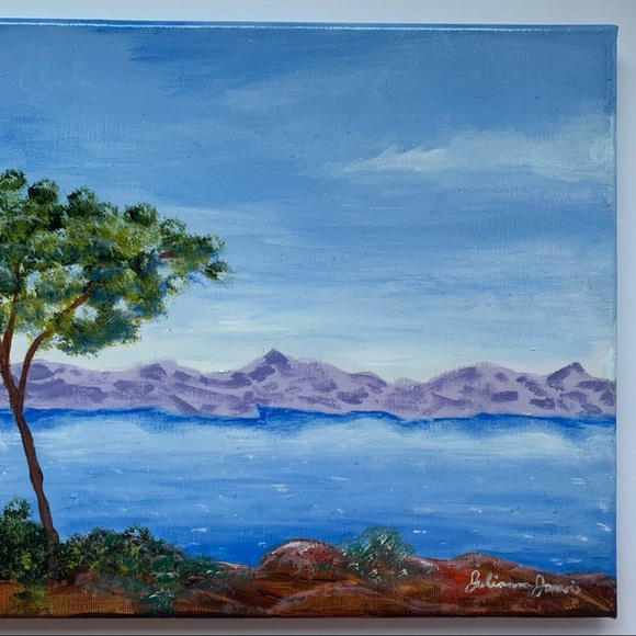 Original Acrylic Painting on Canvas called “Okanagan” 11x14” varnished painting - Picture 5 of 6